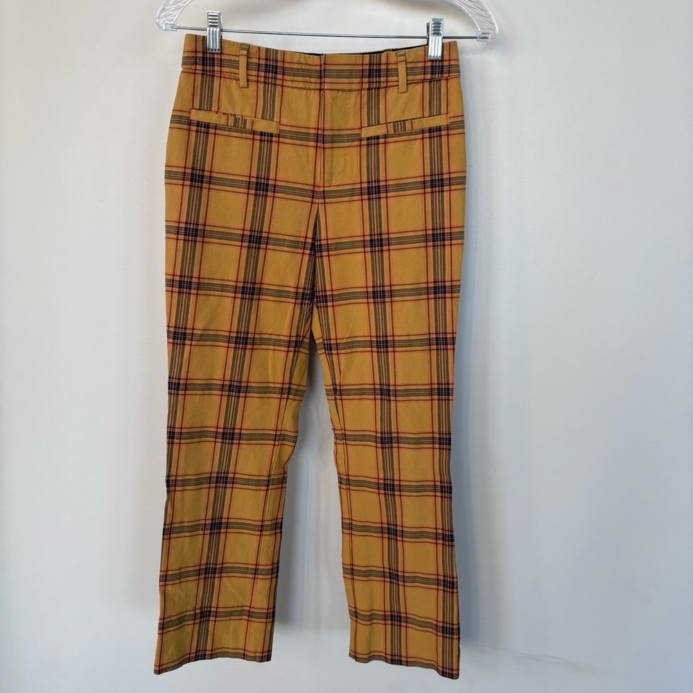 Maeve By Anthropology Plaid Pants‎ Size 0